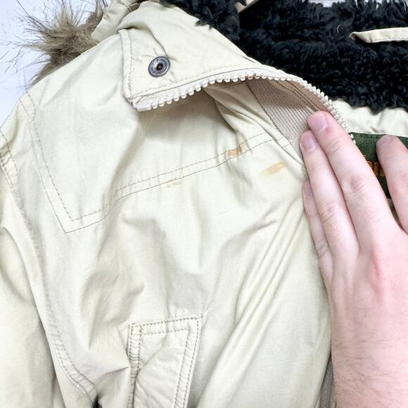 Timberland Mens DryVent Scar Ridge Waterproof Parka Size Small - Picture 2 of 4